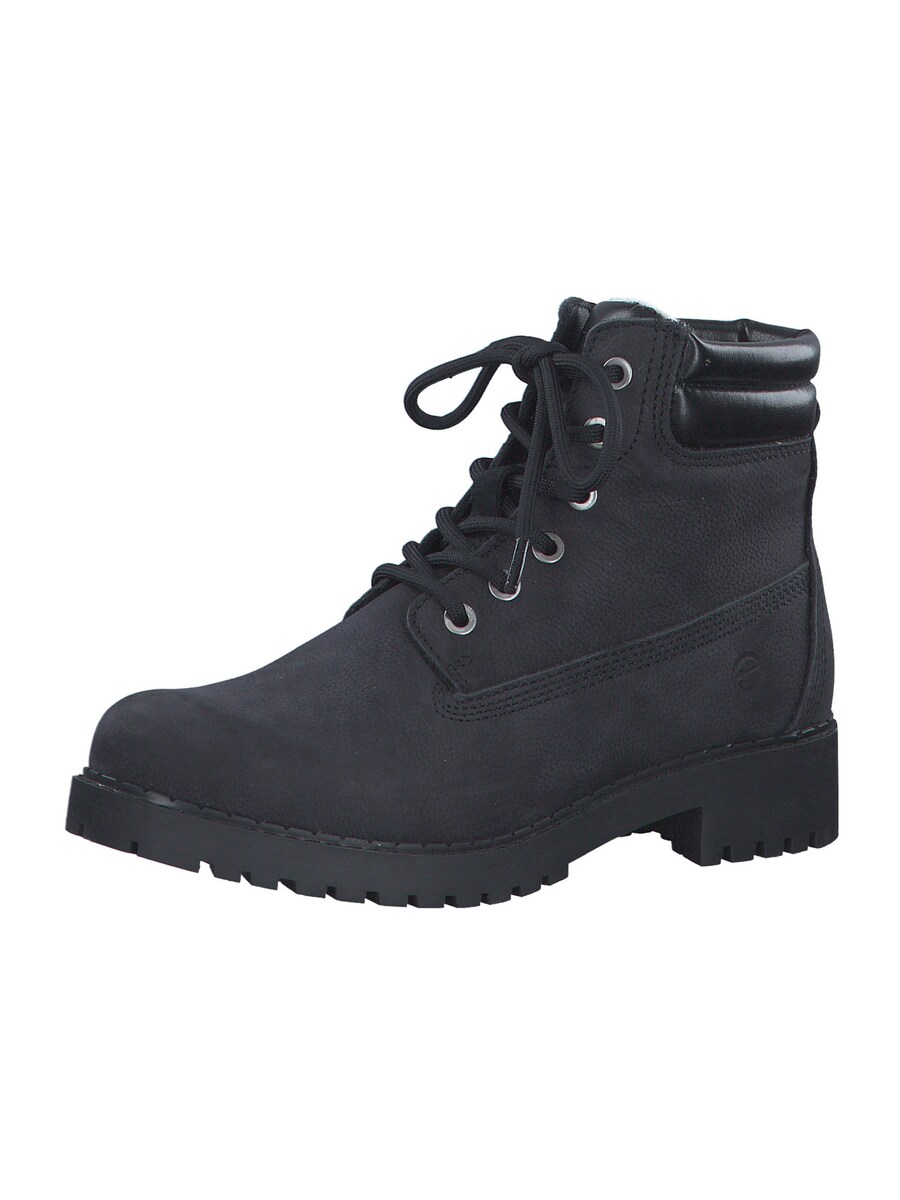 Ботильоны на шнуровке Tamaris Lace-Up Ankle Boots, черный