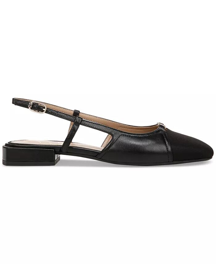 Женские туфли на плоской подошве Kara с пяткой на пятке и носком Sam Edelman, черный — фото 2