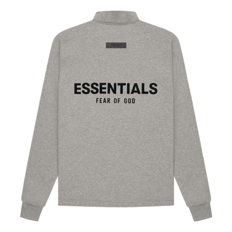 

Худи Fear of God Essentials SS22 Relaxed Mockneck Dark Oatmeal