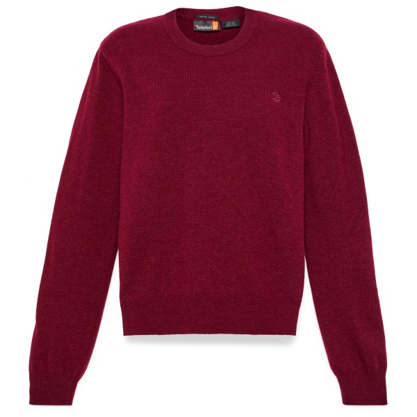

Женский мериносовый свитер с круглым вырезом - мериносовый свитер Timberland, Burgundy