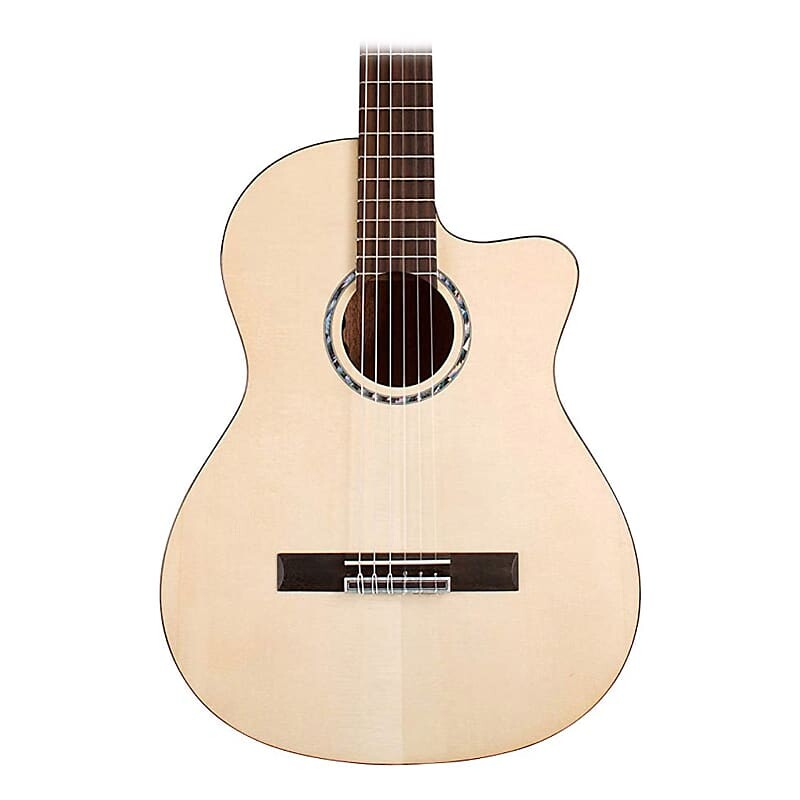 

Акустическая гитара Cordoba Fusion 5 Acoustic-Electric Cutaway Nylon String Guitar - Natural