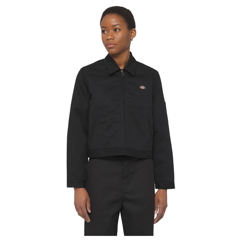

Куртка Dickies Lined Eisenhower Cropped Recycled, черный
