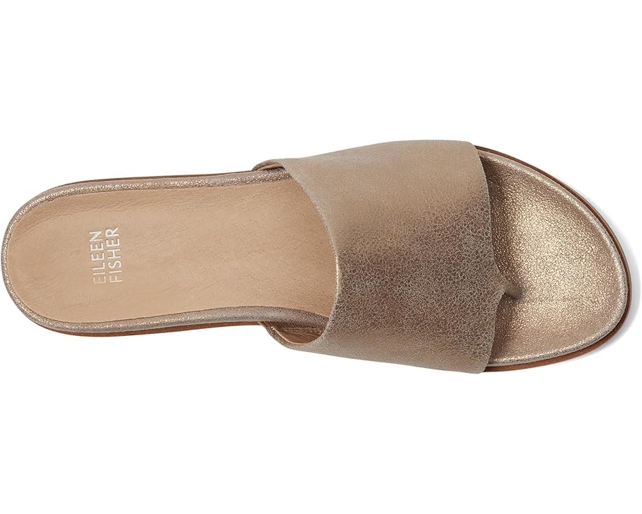 Сандалии Eileen Fisher Duet Slide, цвет Platinum — фото 2