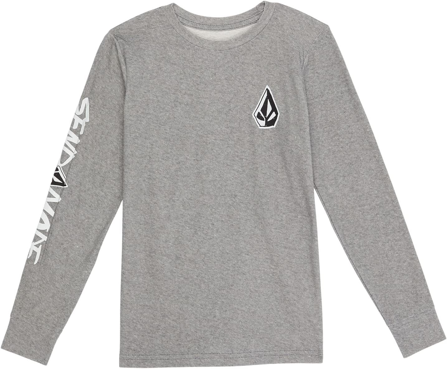 

Футболка Volcom Send Mode Tech Long Sleeve Tee, цвет Charcoal Heather