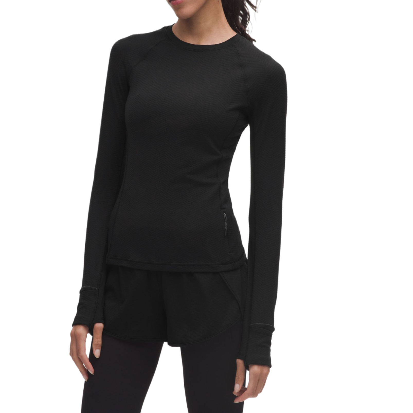 

Футболка с рукавом реглан женская Lululemon, черный