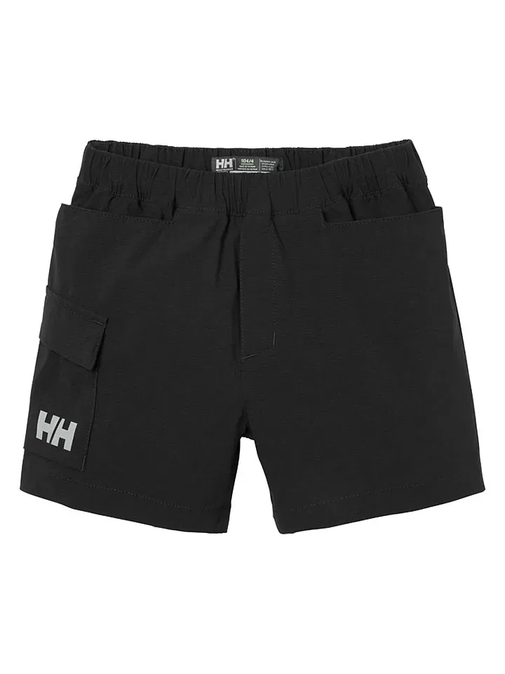 Функциональные шорты карго, быстросохнущие, Helly Hansen, черный