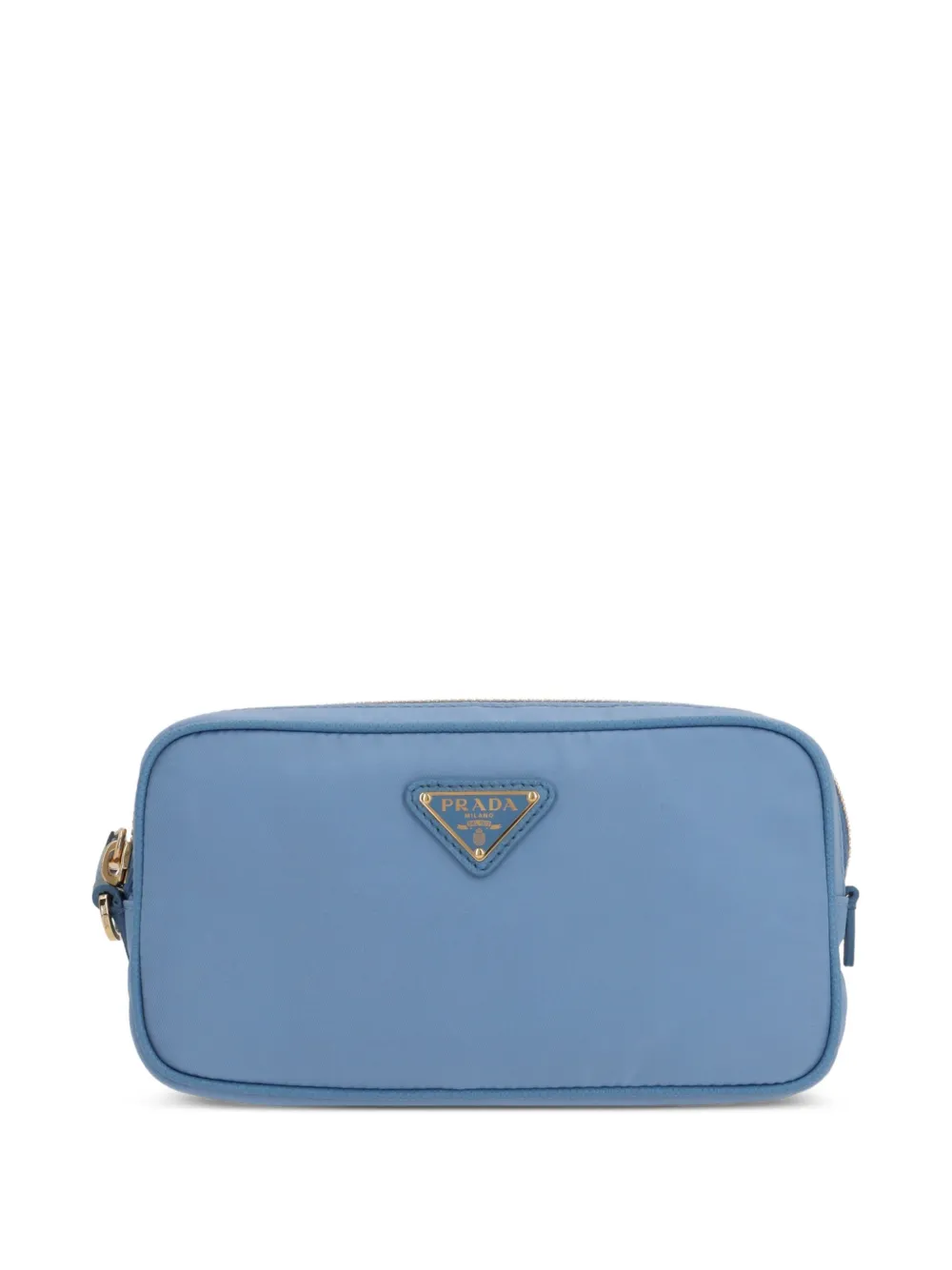

Сумка-косметичка Re-Nylon с логотипом на молнии Prada, синий