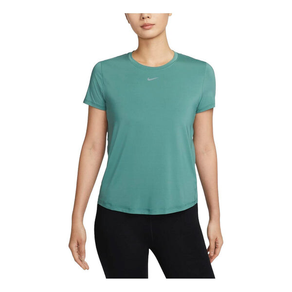 

Футболка one classic dri-fit t-shirt asia sizing 'green' Nike, мультиколор