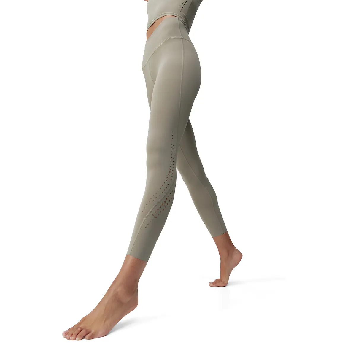 

Леггинсы для женской йоги Zenda Born Living Born Living Yoga, серовато-зеленый