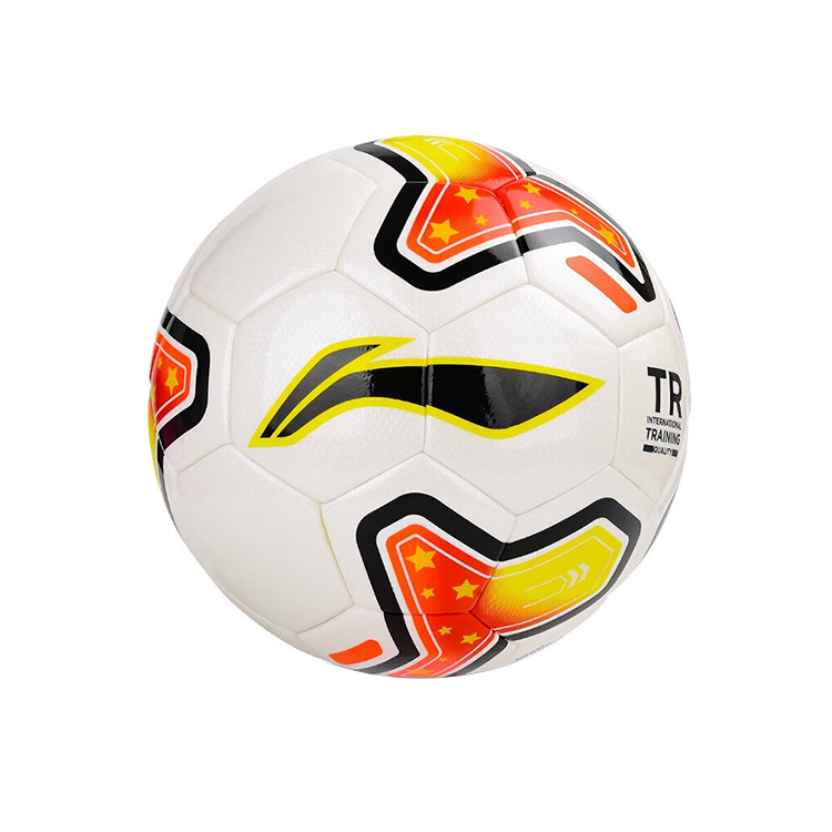 

LINING Размер 5 футбольный мяч PU бесшовный термосклеивание unisex белый красный желтый