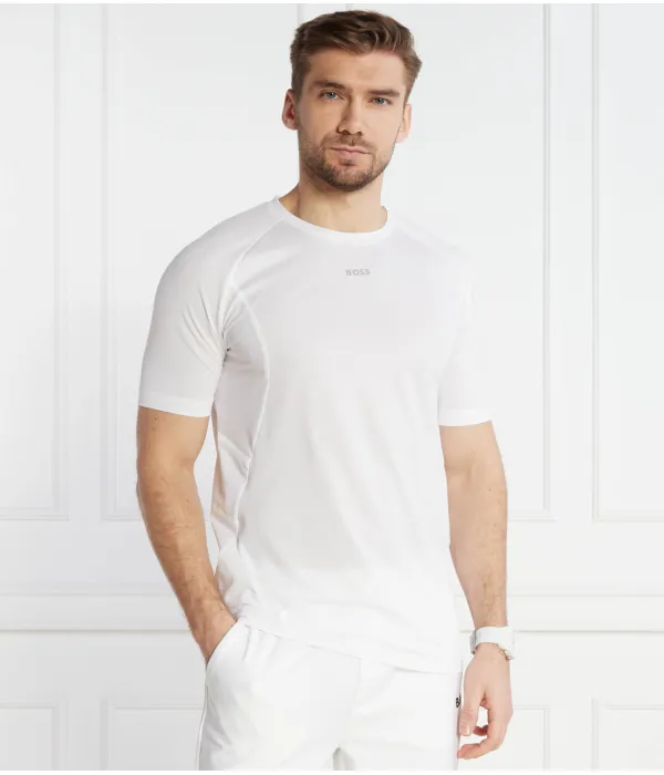 Футболка активная 1 Slim fit Boss Green, белый — фото 3