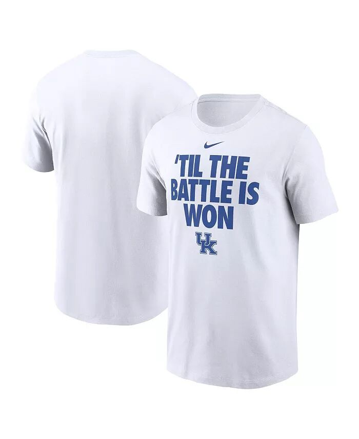 

Мужская белая футболка с речёвкой Kentucky Wildcats Local Ultimate Nike