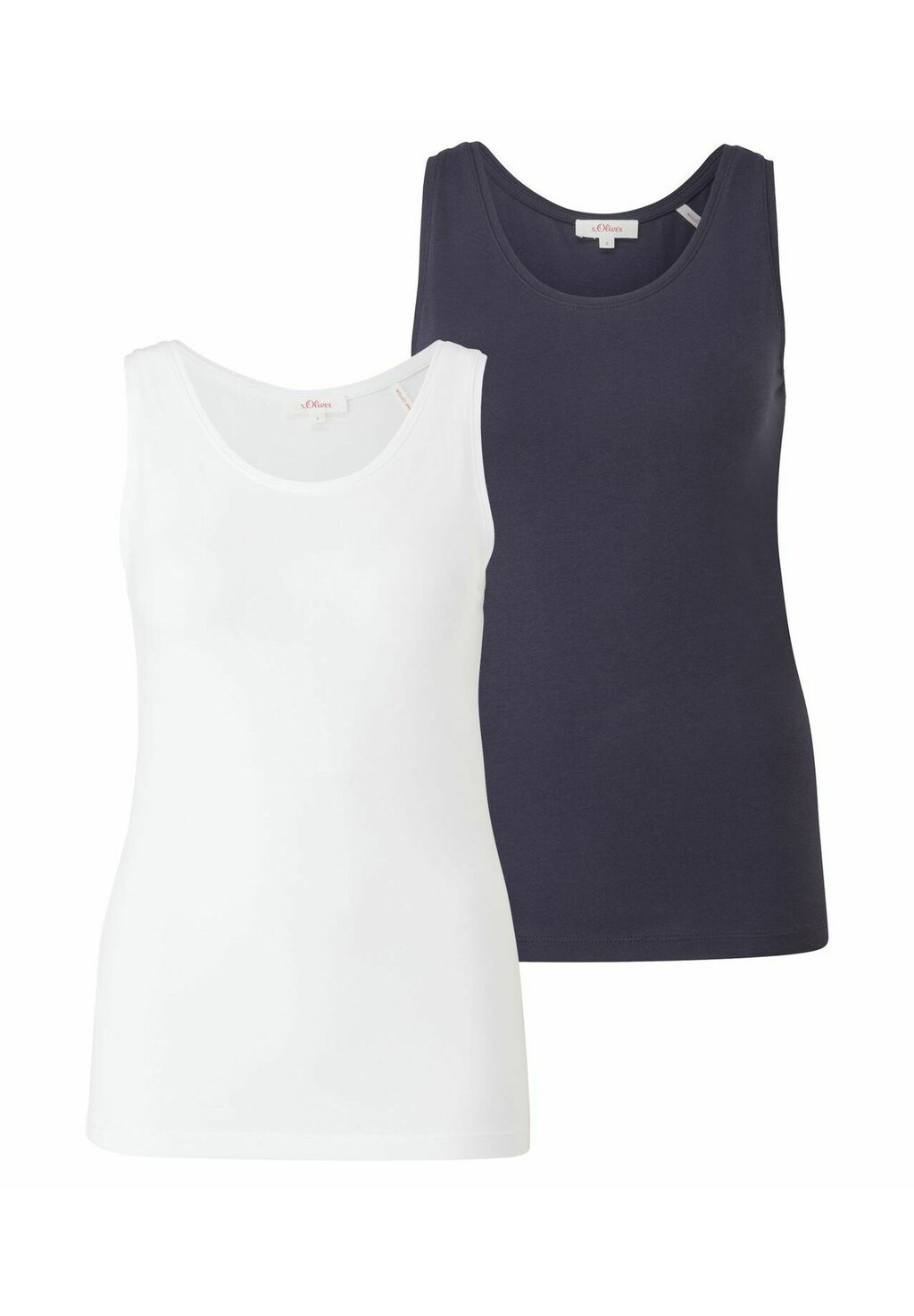 

Топ T 2ER PACK s.Oliver, цвет Mottled Dark Blue