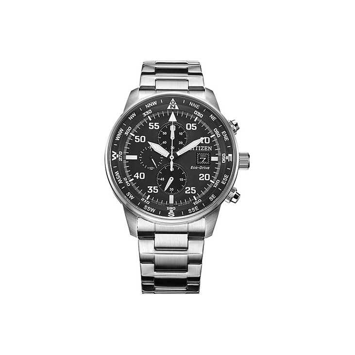 

CITIZEN Часы Ecology Drive Collection Light Powered Quartz Movement Stainless Steel Strap Watch Men's Watch Black Dial, Black Dial