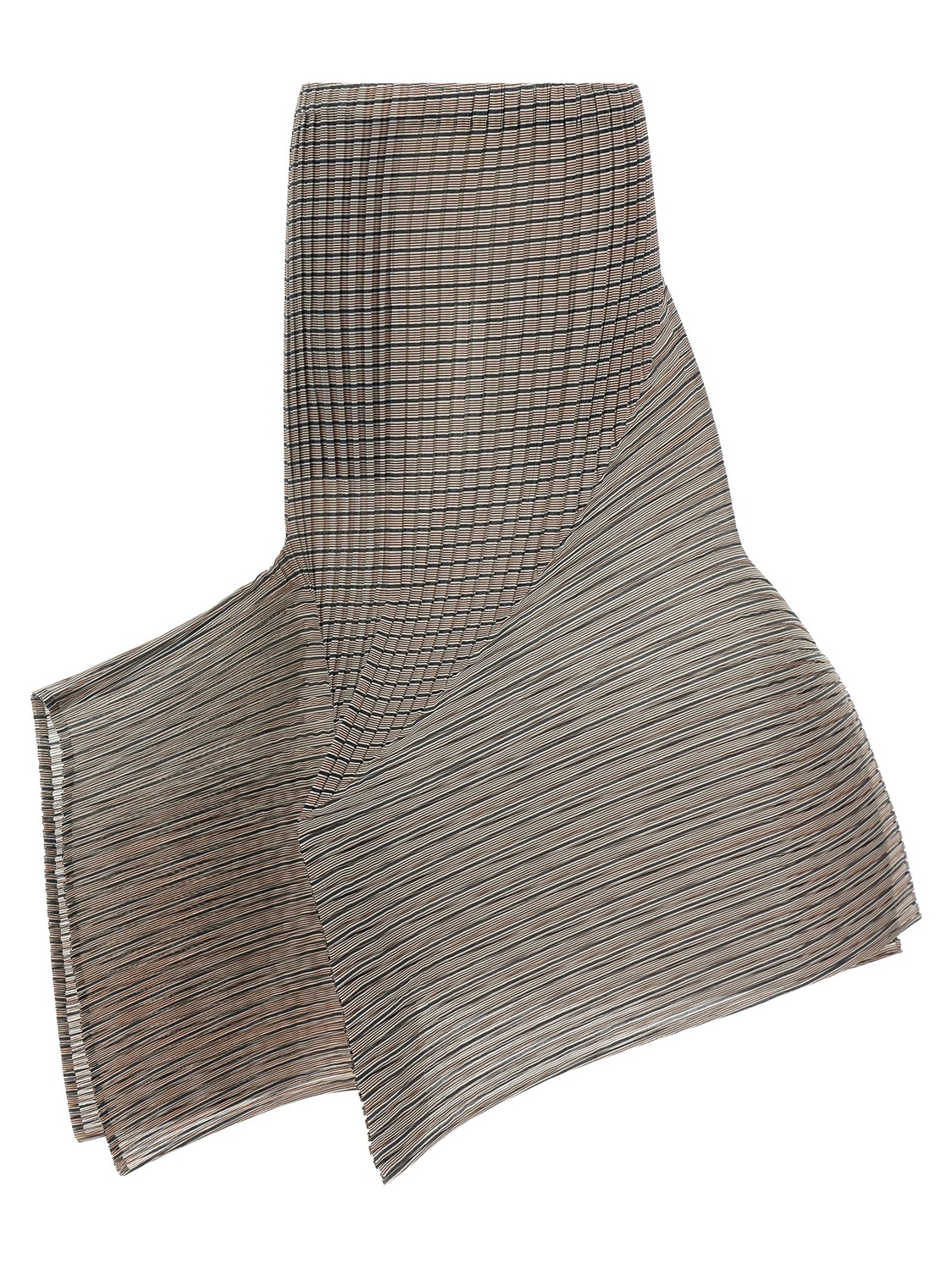 

Юбка «Генерик Страйпс (Машинные Плиссе)» Issey Miyake, коричневый