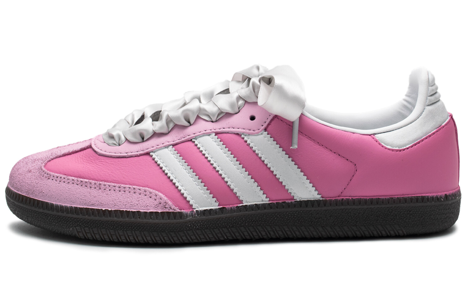 

SAMBA OG Обувь для скейтборда унисекс, низкие кеды, розовый/серебристый Adidas Originals, цвет Bright Pink