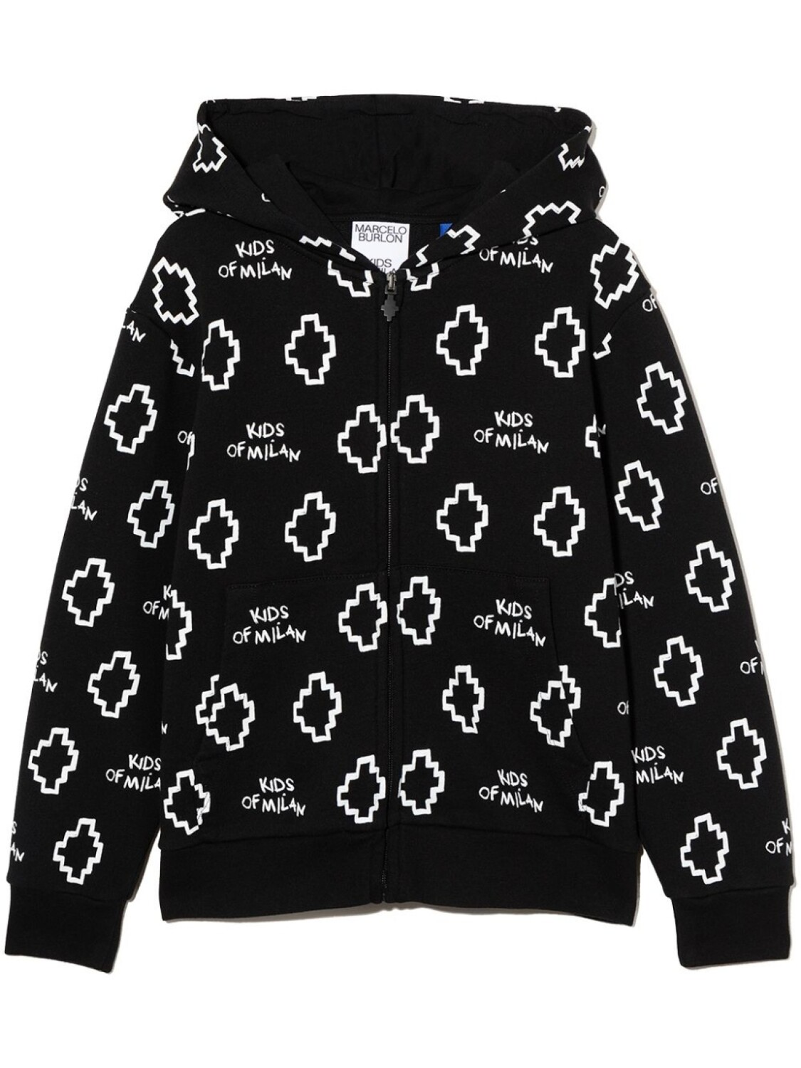 

Marcelo Burlon County Of Milan худи с логотипом, черный
