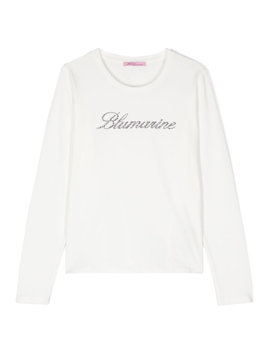 

Miss Blumarine футболка с логотипом, белый