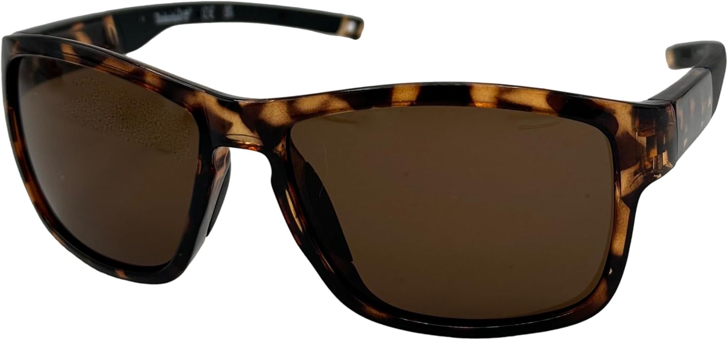 

Солнцезащитные очки Timberland, мужские, темно-гавана, пластиковая оправа, коричневые линзы, TB7274. 52E