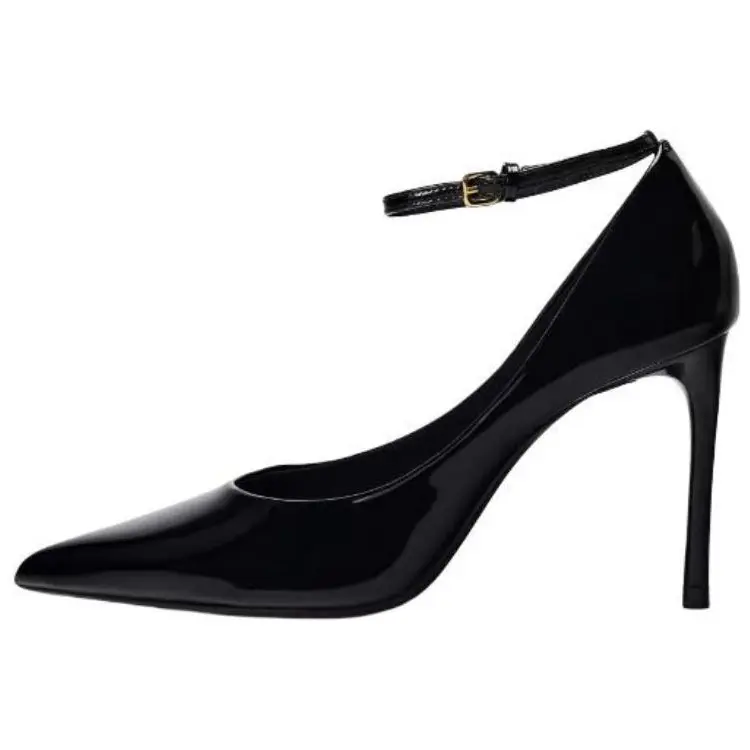 

Туфли на высоком каблуке женские черный Zara