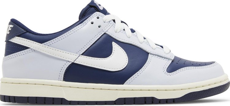 

Кроссовки Dunk Low GS 'Football Grey Midnight Navy', синий