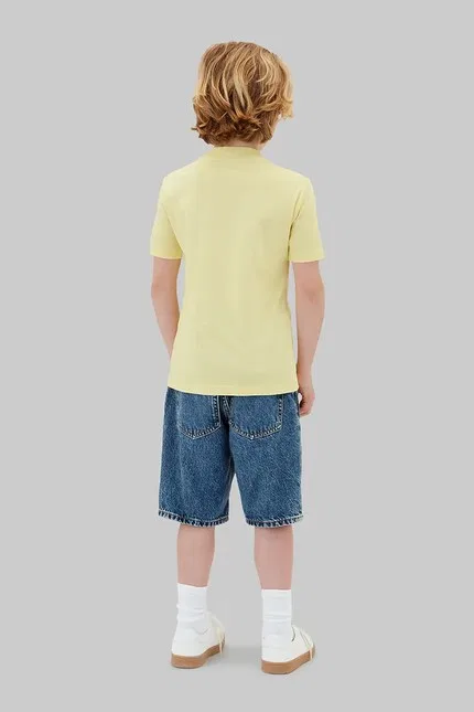 Футболка детская 2 шт Calvin Klein Jeans, желтый — фото 3