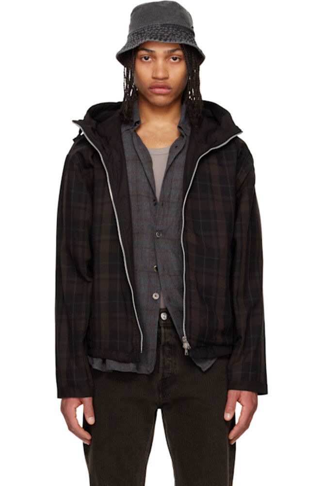 

Куртка Riviera черного и коричневого цвета OUR LEGACY, Черный, Куртка Riviera черного и коричневого цвета OUR LEGACY