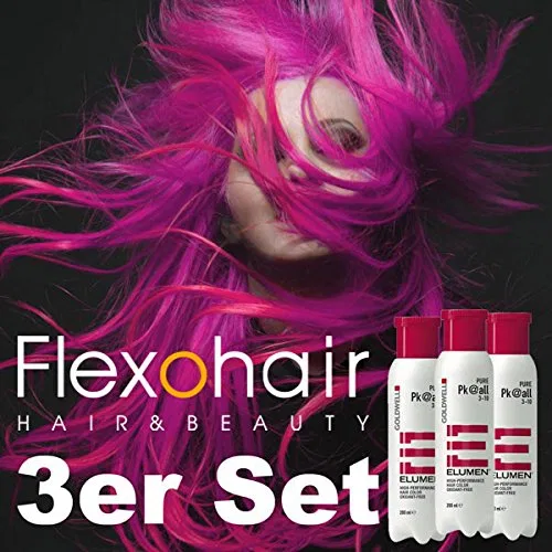 Набор для окрашивания волос «Elumen Pure Pk@All Set» от Goldwell Goldwell, Medium Blonde — фото 3