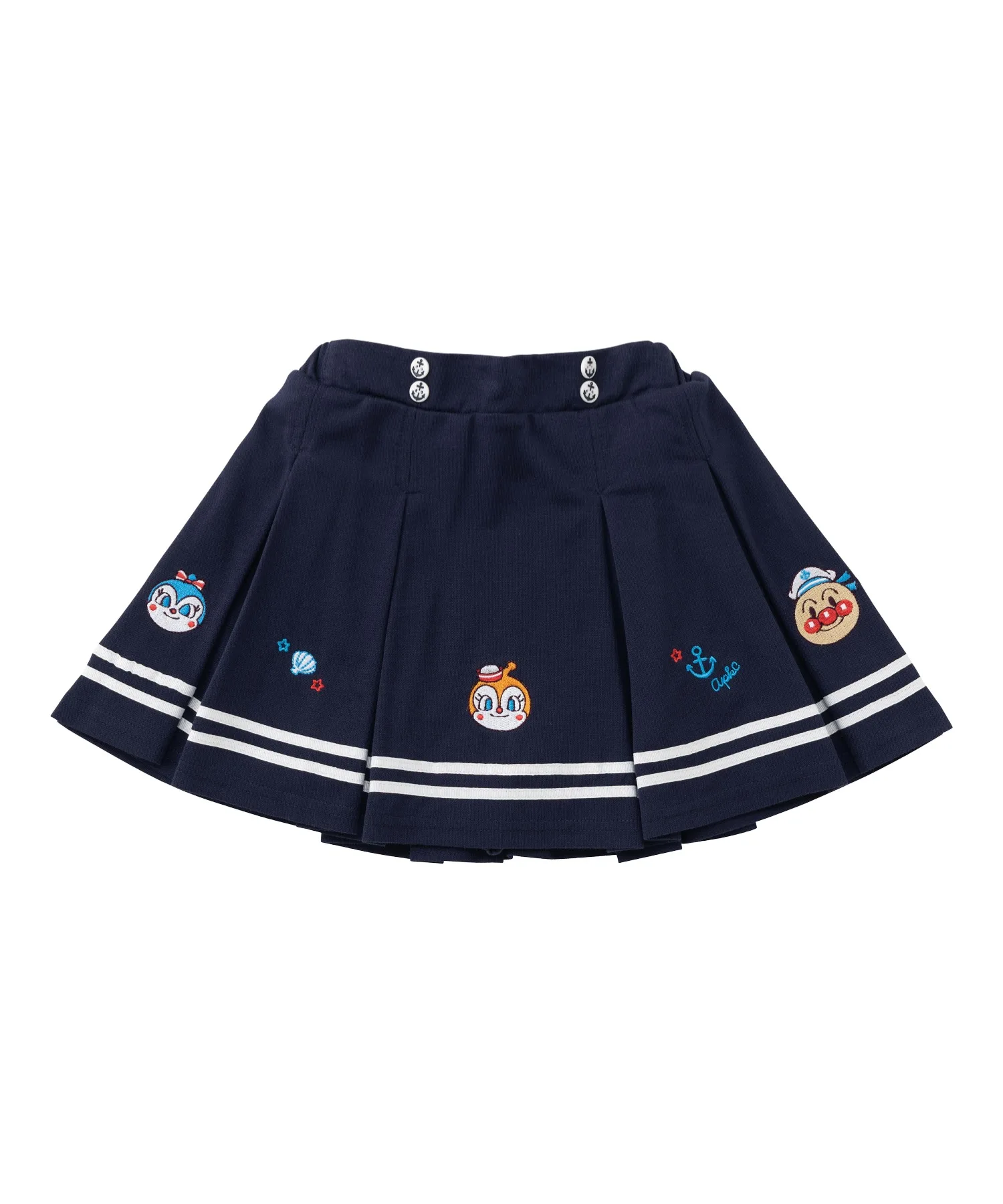 Детские шорты с вышивкой Anpanman ANPANMAN KIDS COLLECTION сакс — фото 4