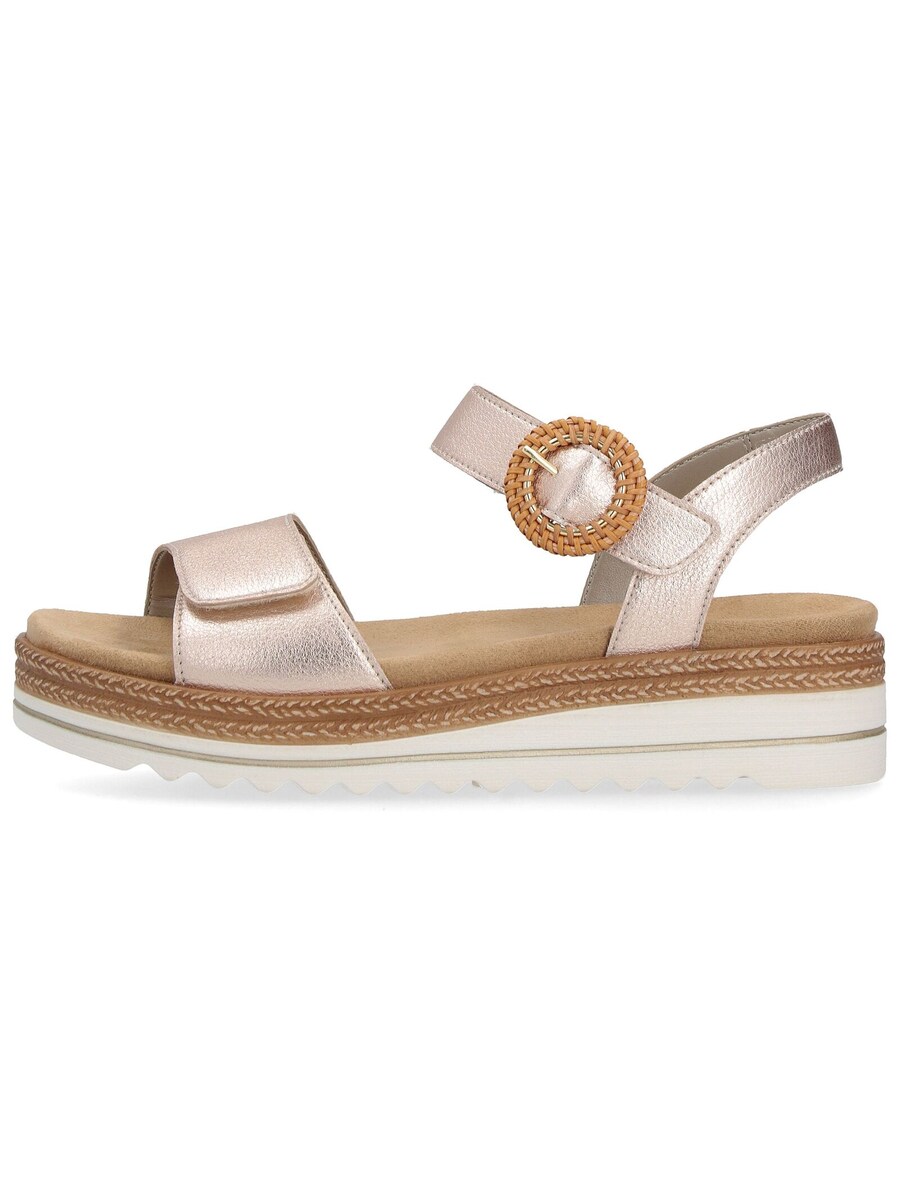 Босоножки на высоком каблуке REMONTE Strap Sandals, светло-розовый — фото 2