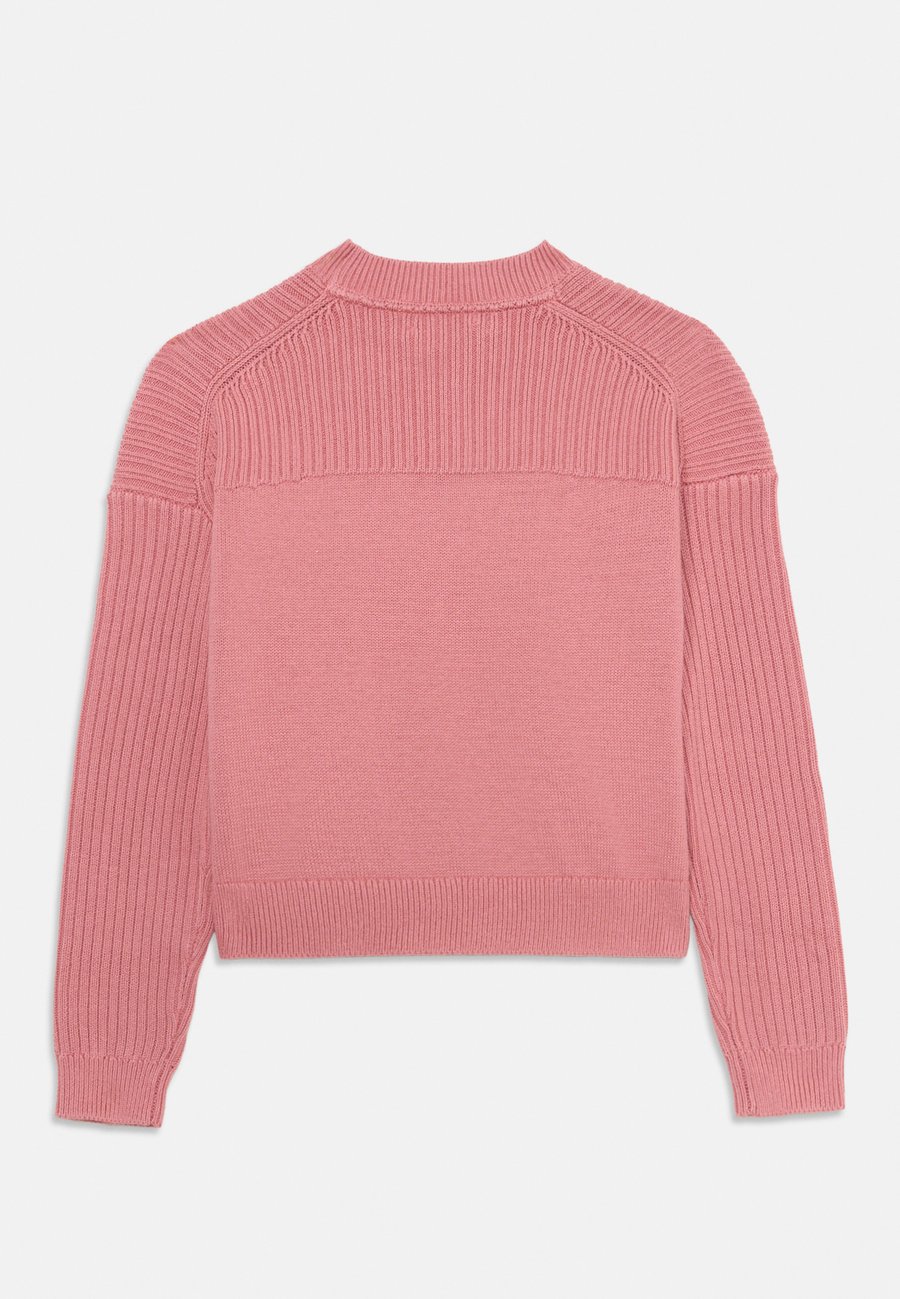 Джемпер Calvin Klein Jeans MONOLOGO SWEATER, Brandied Apricot/Light Pink — фото 2