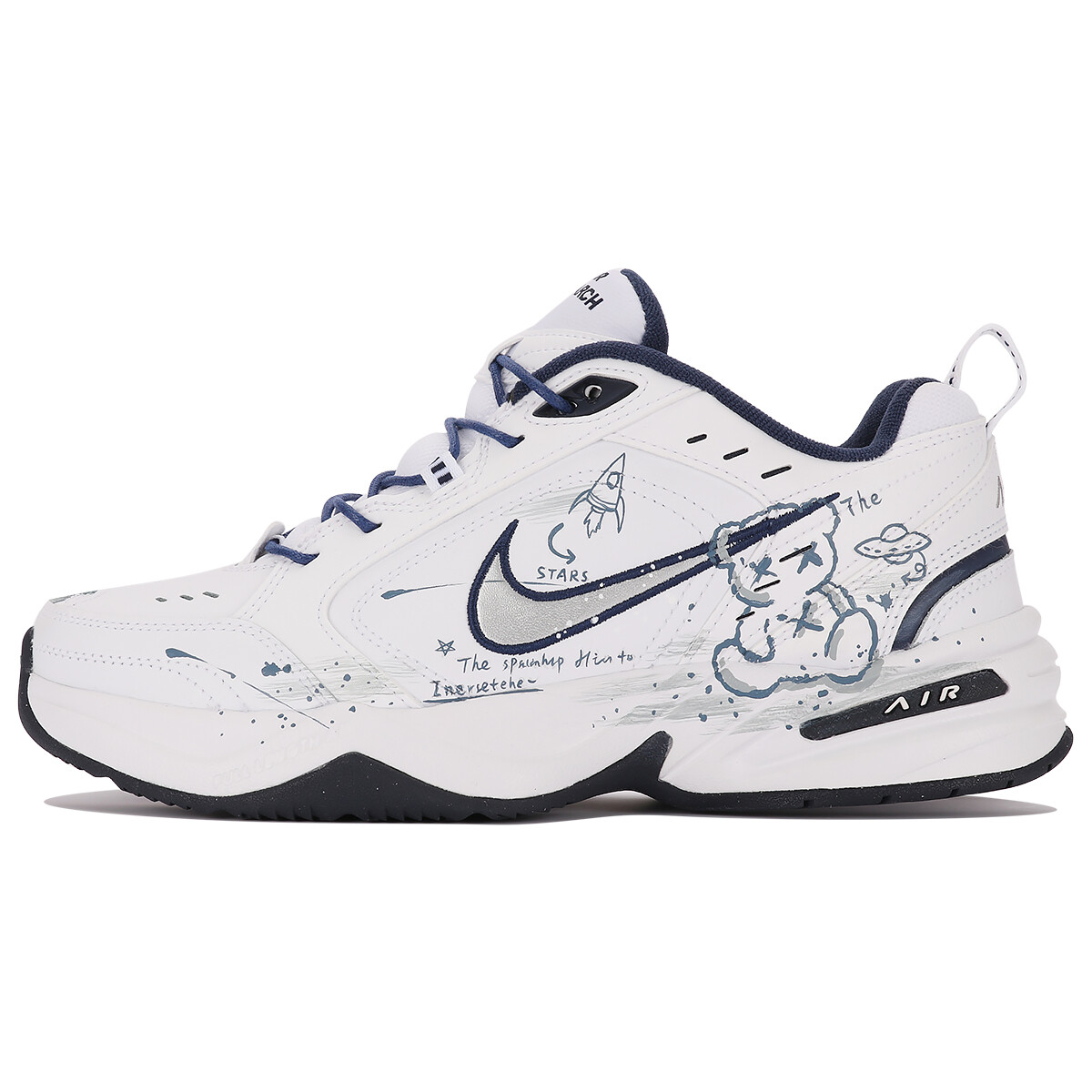 

Массивные кроссовки Nike Air Monarch 4 унисекс, Blue/White