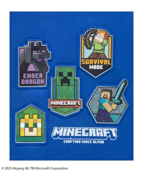 Детская футболка MINECRAFT с тиснением Mac-House чёрная — фото 3