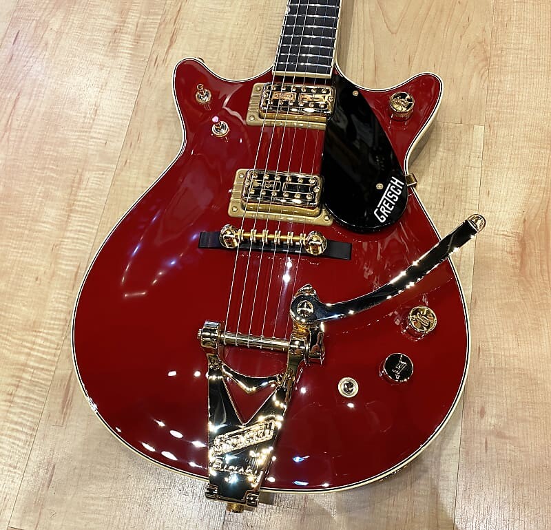 

Электрогитара Gretsch G6131T-62 Vintage Select ’62 Jet Firebird with Bigsby 2022 Firebird Red