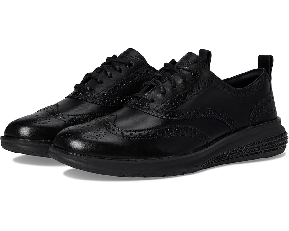 

Оксфорды Cole Haan Original Grand Energy Weave Wing Tip Oxford, цвет Black/Black/Black