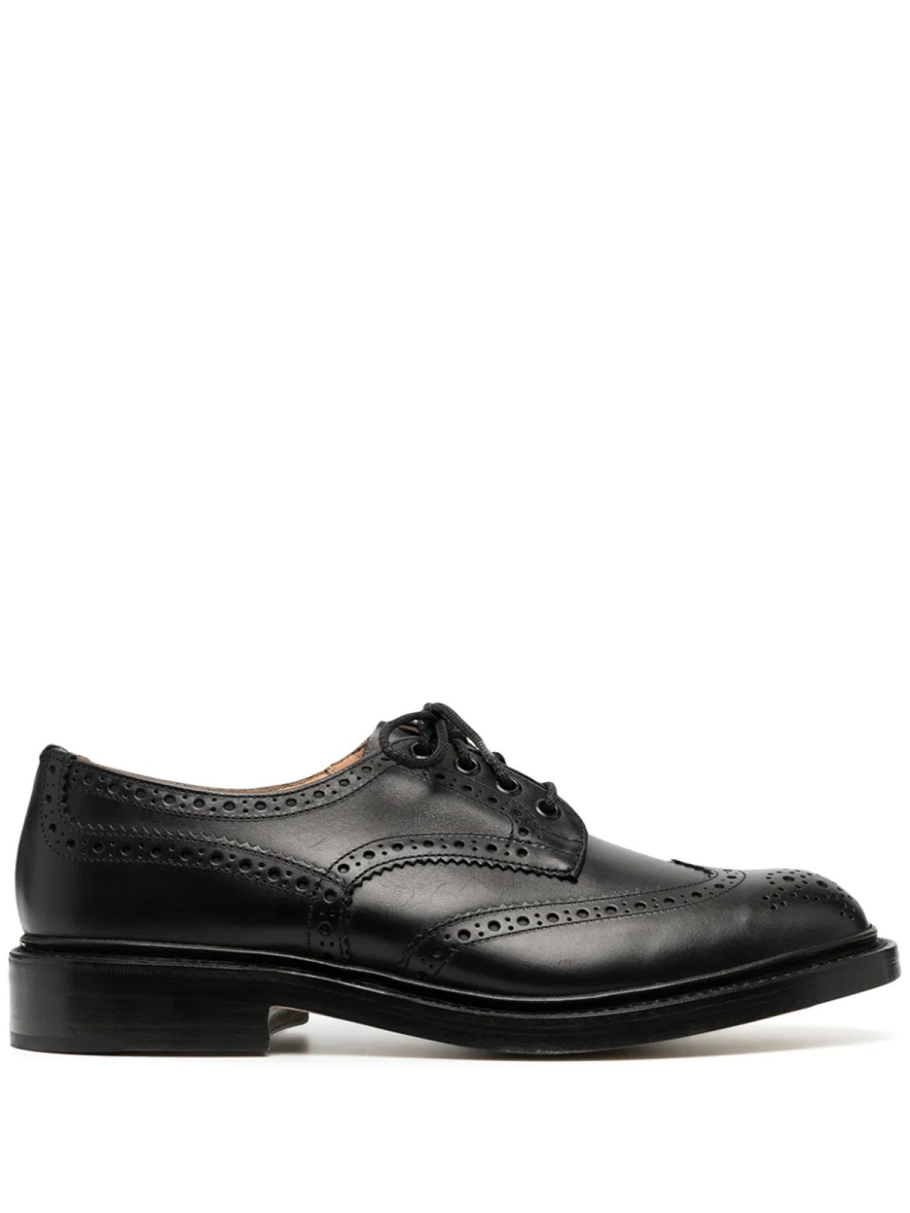 

Tricker's броги на шнуровке, черный