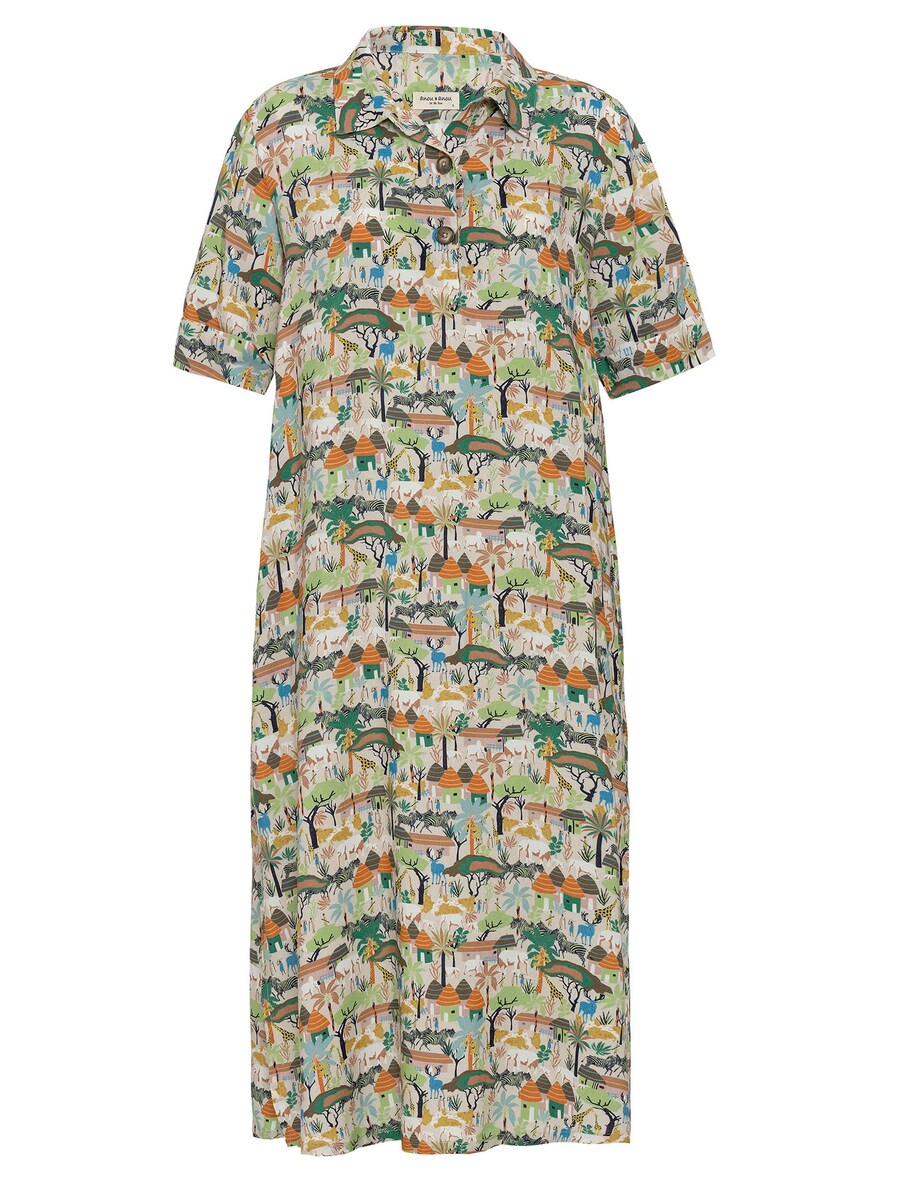 

Платье макси Anou Anou Dress Pori, бежевый