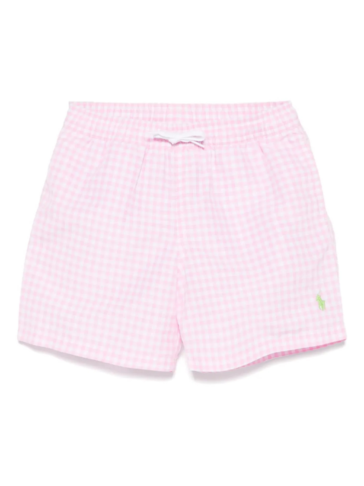 

POLO RALPH LAUREN KIDS Шорты для плавания Polo Pony с вышивкой, розовый