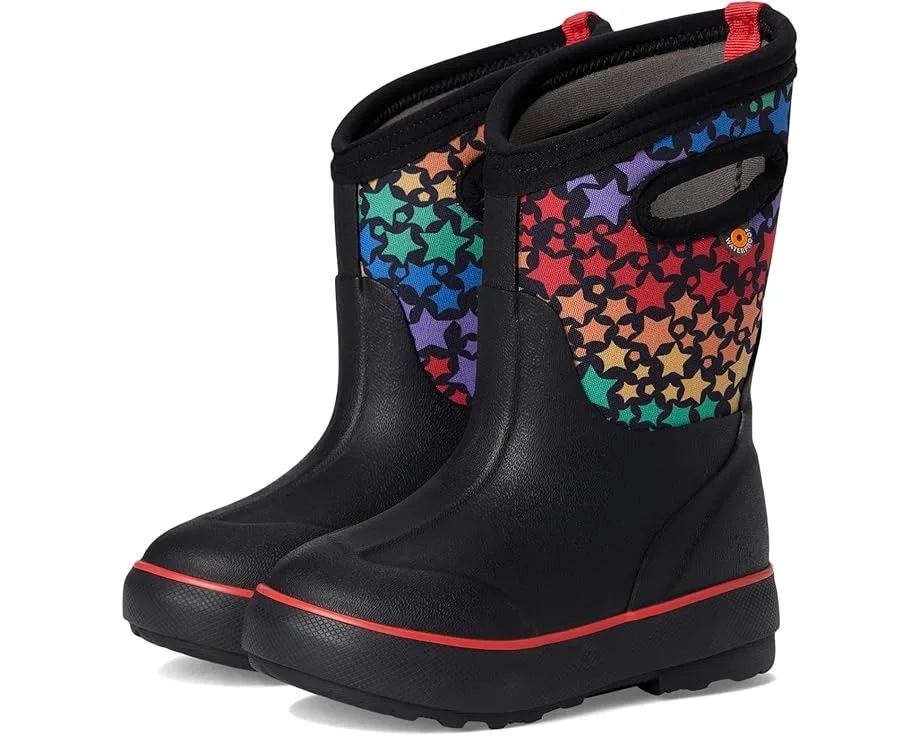 Ботинки Bogs Kids Classic II - Rainbow Stars (Toddler/Little Kid/Big Kid), Black Multi