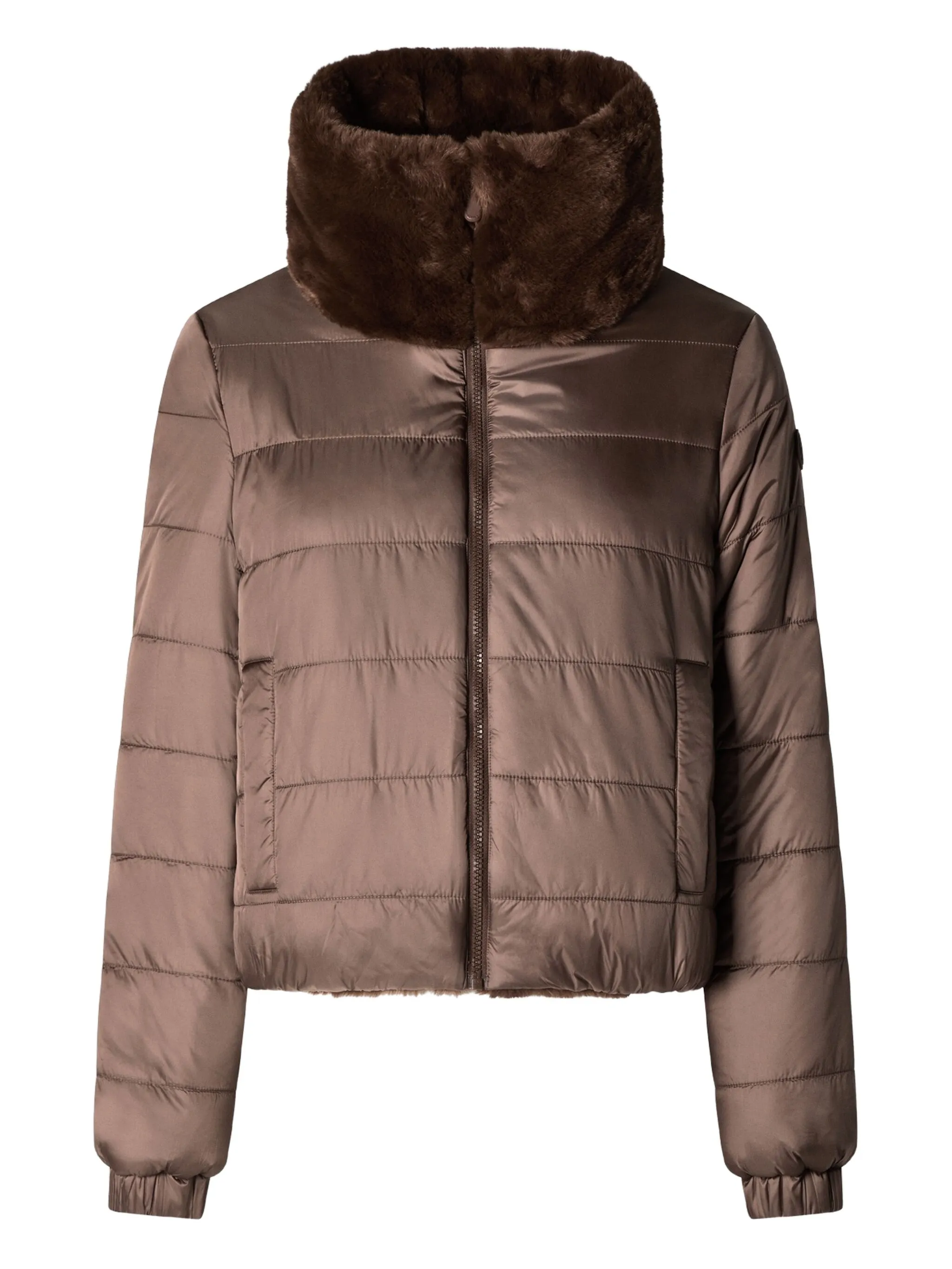 

Куртка с высоким воротником Save The Duck, коричневый