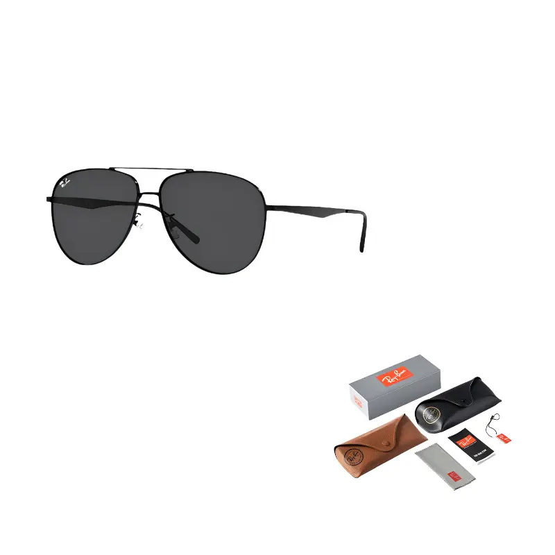 

RayBan Авиаторские солнцезащитные очки унисекс, Black