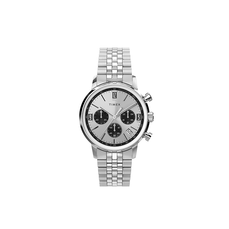 

TIMEX Часы Marlin Chronograph Tachymeter 40mm, Silver