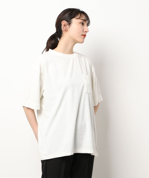 

Футболка с карманом ARCHIVER, цвет слоновая кость