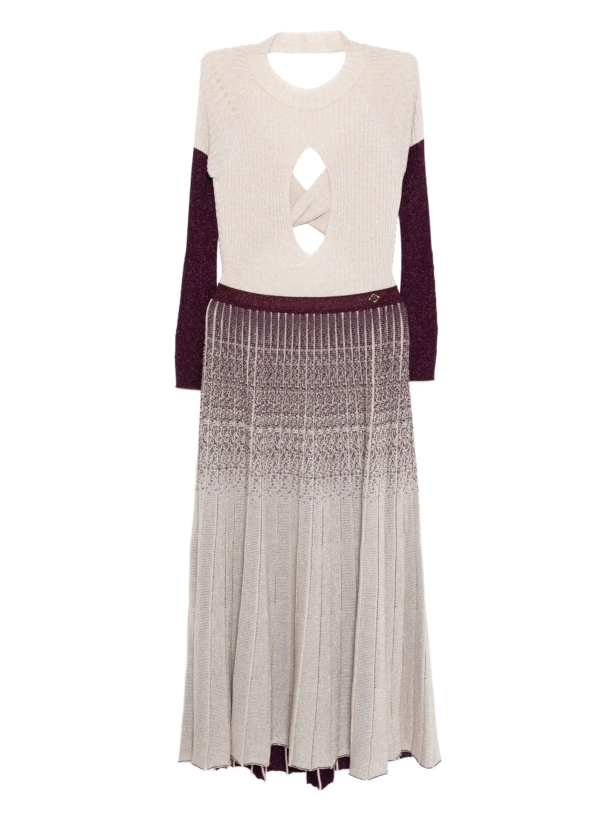 

Трикотажное платье Degrade Saiid Kobeisy, фиолетовый