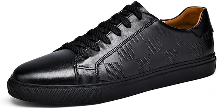 

Мужские кроссовки из кожи Vinci Swzec, черный