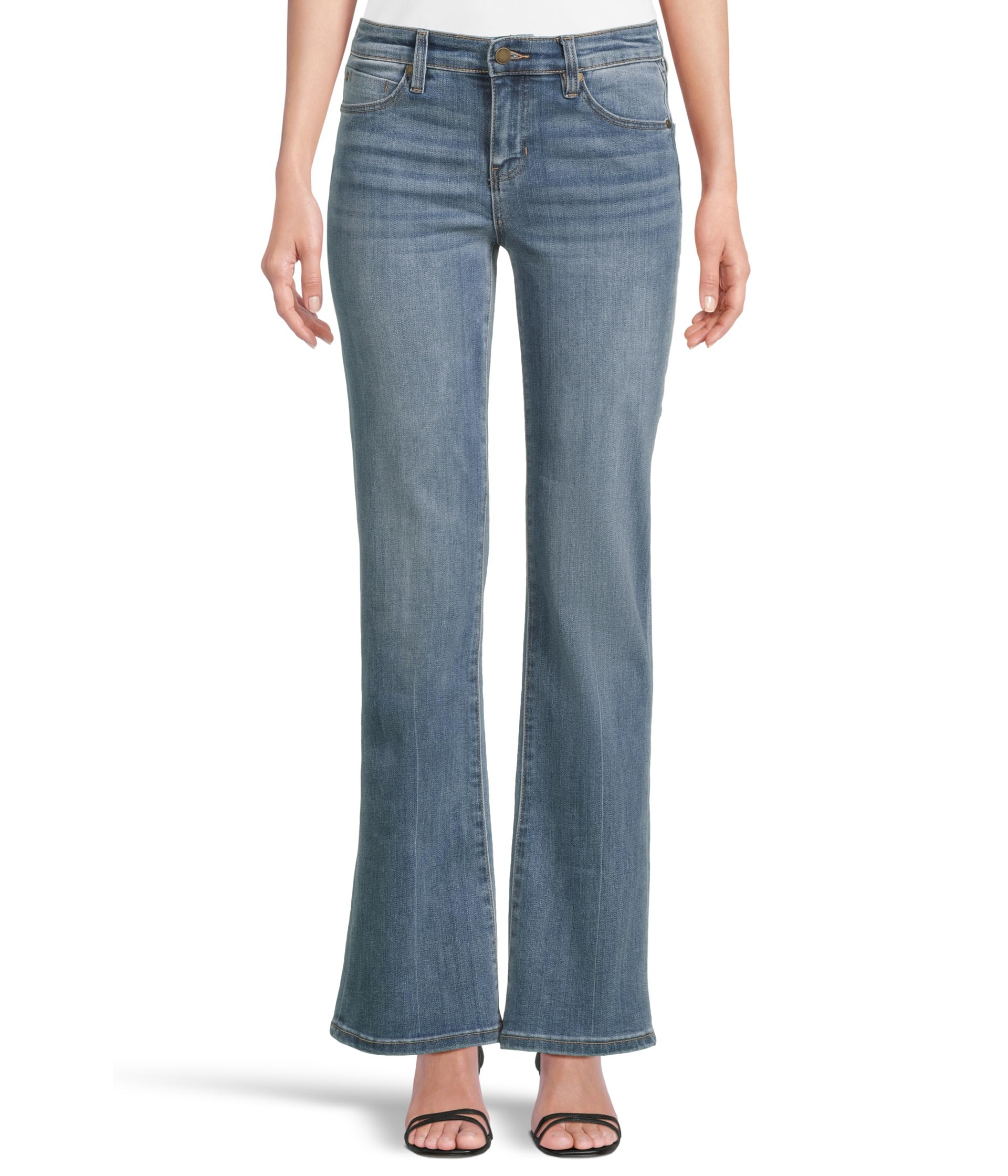Ботинки Liverpool Los Angeles Lucy Bootcut Mid-Rise Eco Denim, цвет Chaparrel