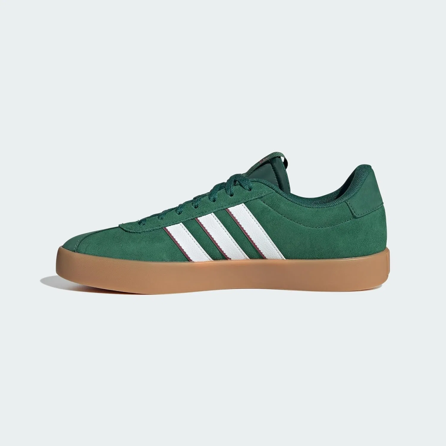 Мужские кроссовки Adidas Vl Court 3.0, Dark Green Cloud White Burgundy — фото 4