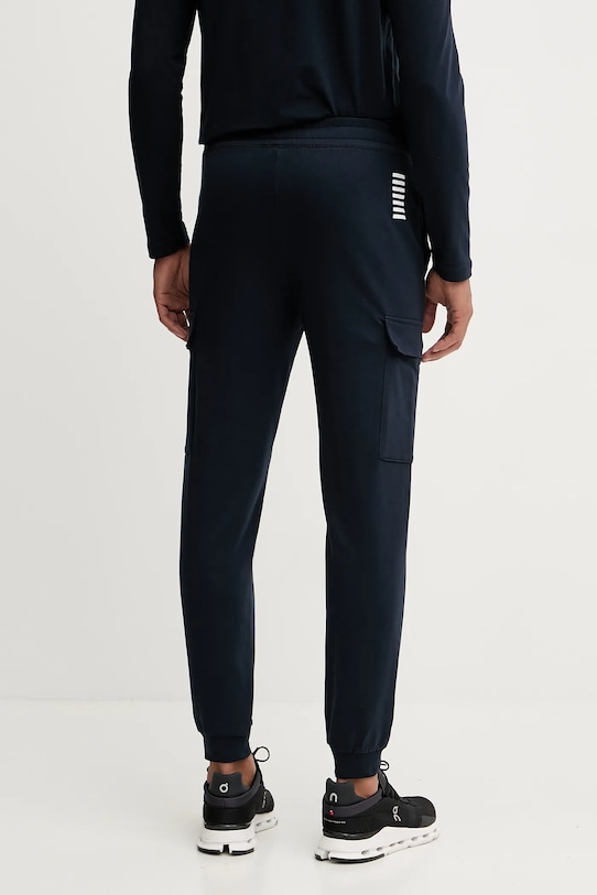 

Хлопковые спортивные брюки Ea7 Emporio Armani, темно-синий