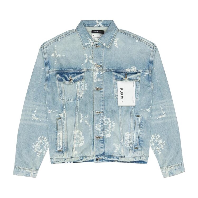 

Куртка PURPLE BRAND Type Monogram Denim Jacket, синий