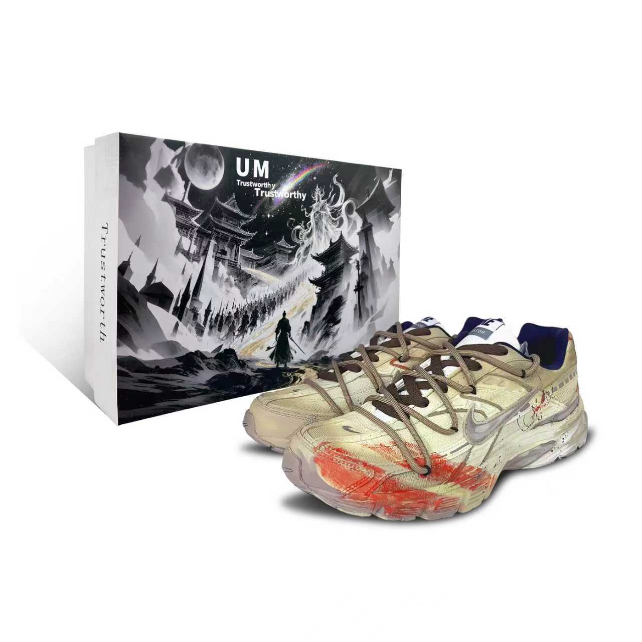 

Кроссовки для бега низкие unisex инициатор амортизирующие tawny Nike, Tawny Box Included